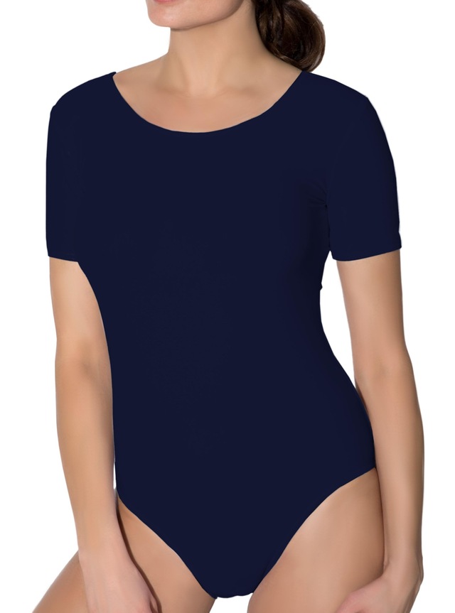 AQUARTI Turnanzug »Body Aquarti Damen Ballett Trikot Kurzarm Tanz-Body«