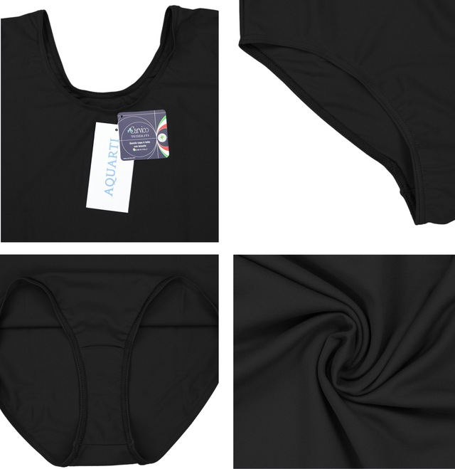 AQUARTI Turnanzug »Body Aquarti Damen Ballett Trikot Kurzarm Tanz-Body«