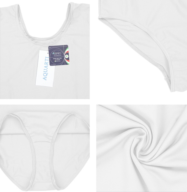 AQUARTI Turnanzug »Body Aquarti Damen Ballett Trikot Kurzarm Tanz-Body«