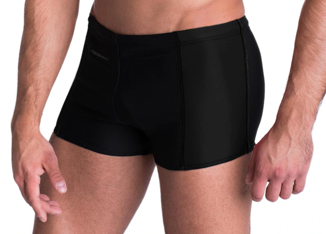 AQUARTI Badehose »Badehose Aquarti Herren Badehose mit Reißverschlusstasche«