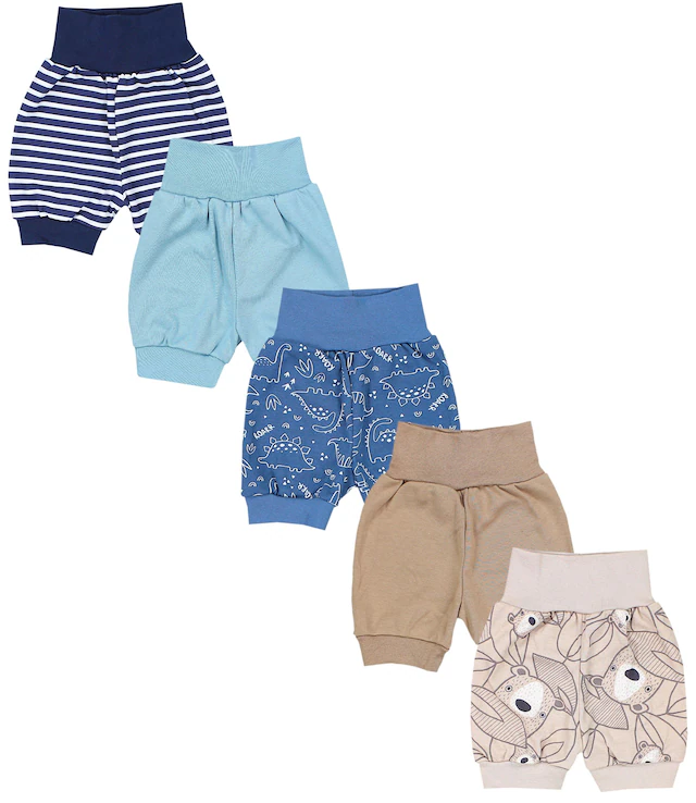 TupTam Pumphose »Pumphose Baby Sommershorts 5er Pack«