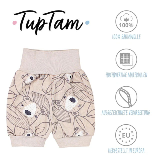TupTam Pumphose »Pumphose Baby Sommershorts 5er Pack«
