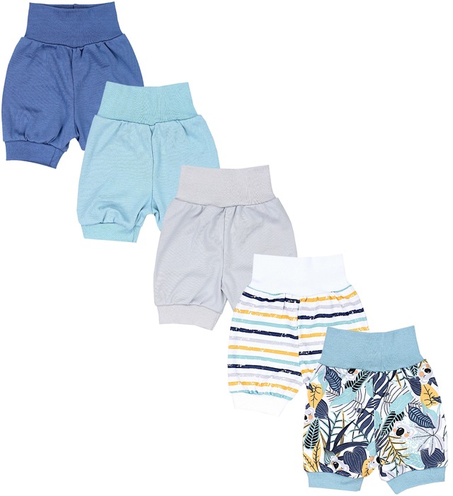 TupTam Pumphose »Pumphose Baby Sommershorts 5er Pack«