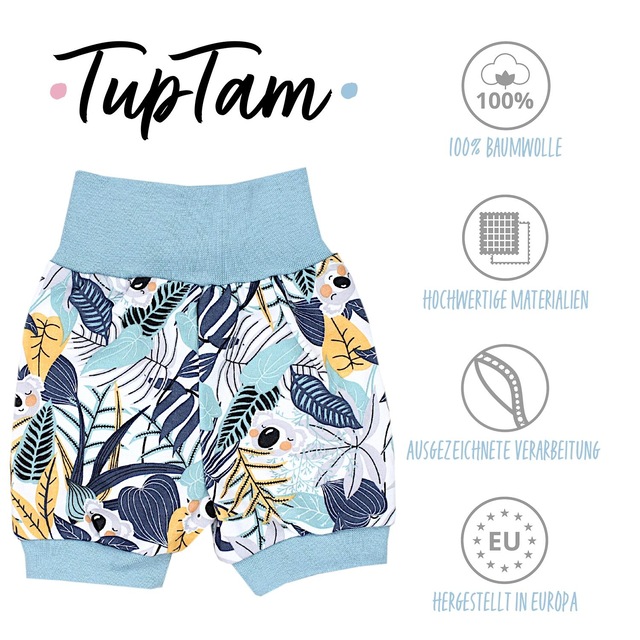 TupTam Pumphose »Pumphose Baby Sommershorts 5er Pack«