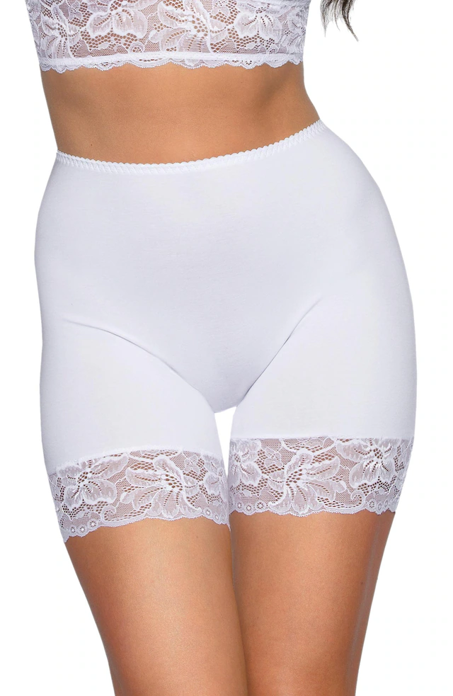 ALKATO Leggings »Slips Damen Longpants mit Spitze und Bein«