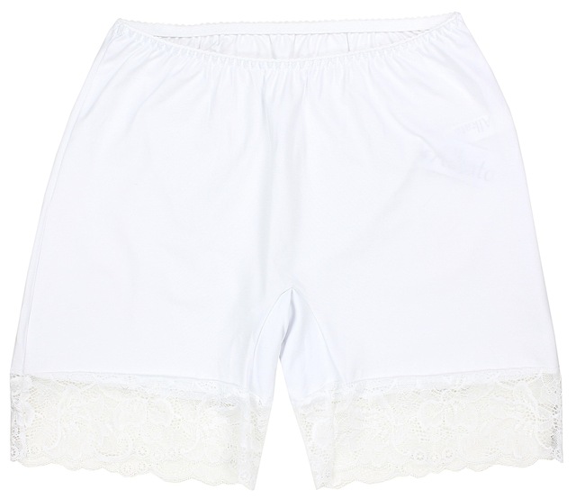 ALKATO Leggings »Slips Damen Longpants mit Spitze und Bein«