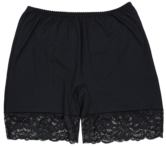 ALKATO Leggings »Slips Damen Longpants mit Spitze und Bein«