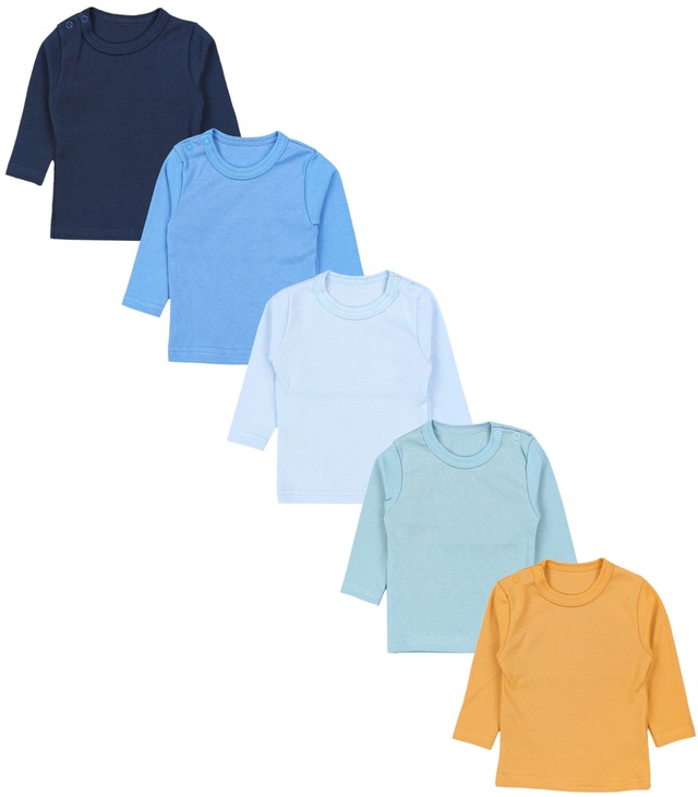 TupTam Langarmshirt »Shirt Baby Jungen Langarmshirt 5er Pack«