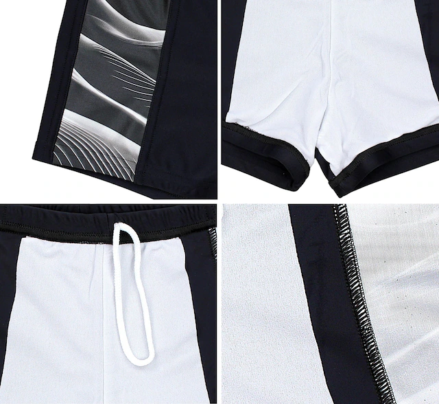 AQUARTI Badehose »Badehose Aquarti Herren Badehose Kurz Sportlich Streifen«