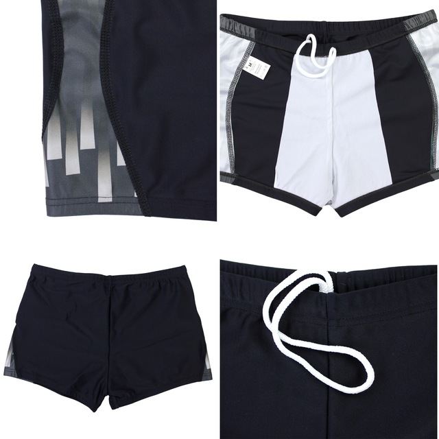 AQUARTI Badehose »Badehose Aquarti Herren Badehose Kurz Sportlich Streifen«