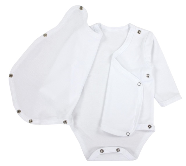 TupTam Langarmwickelbody »Wickelbody Baby Langarm Wickelbody 5er Pack«