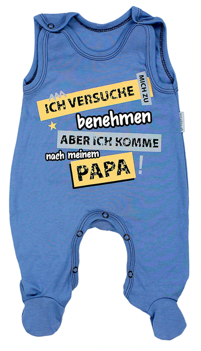 TupTam Strampler »Strampler Unisex Baby Strampler mit Spruch«