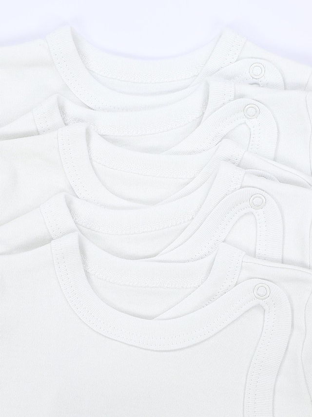 TupTam Langarmwickelbody »Wickelbody Unisex Baby Wickelbody Langarm 5er Set«