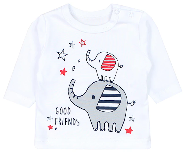 TupTam Langarmshirt »Shirt Unisex Baby Langarmshirt mit Spruch Aufdruck 3er Set«