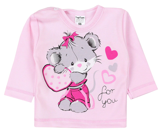 TupTam Langarmshirt »Shirt Unisex Baby Langarmshirt mit Spruch Aufdruck 3er Set«