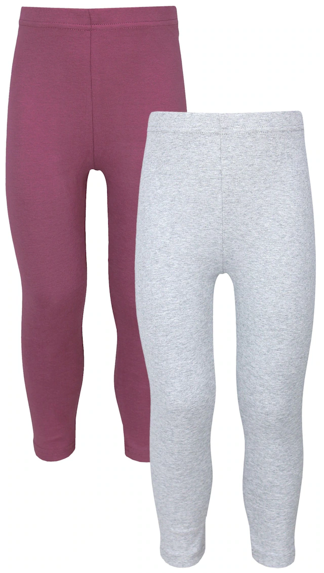 TupTam Leggings »Leggings Baby Mädchen Lange Leggings 2er Pack«