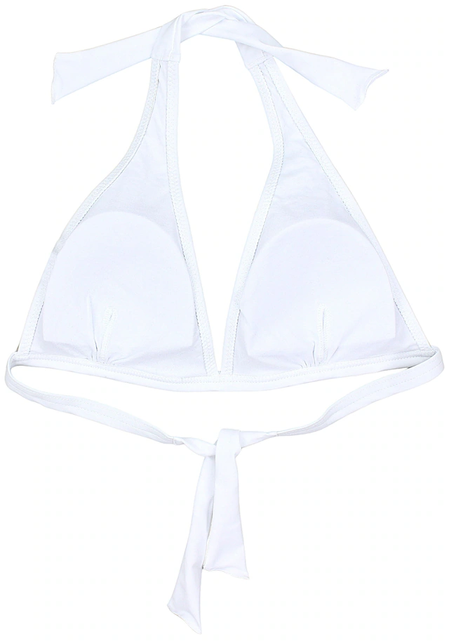 AQUARTI Triangel-Bikini-Top »Bikini Oberteil Damen Bikini Top Oberteil Triangel Neckholder Push Up Padded Zum Binden«