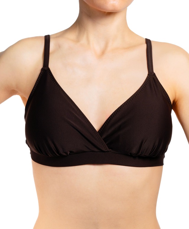 AQUARTI Triangel-Bikini-Top »Bikini Oberteil Damen Bikini Top Oberteil Triangel Neckholder Push Up Padded Zum Binden«
