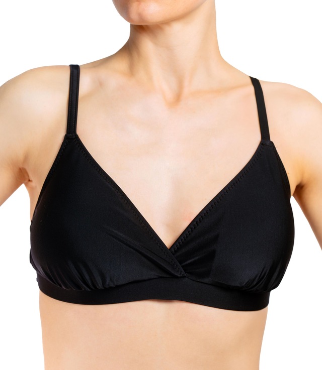 AQUARTI Triangel-Bikini-Top »Bikini Oberteil Damen Bikini Top Oberteil Triangel Neckholder Push Up Padded Zum Binden«