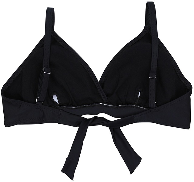 AQUARTI Triangel-Bikini-Top »Bikini Oberteil Damen Bikini Top Oberteil Triangel Neckholder Push Up Padded Zum Binden«