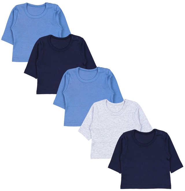 TupTam Langarmshirt »Shirt Baby Jungen Langarmshirt 5er Set«