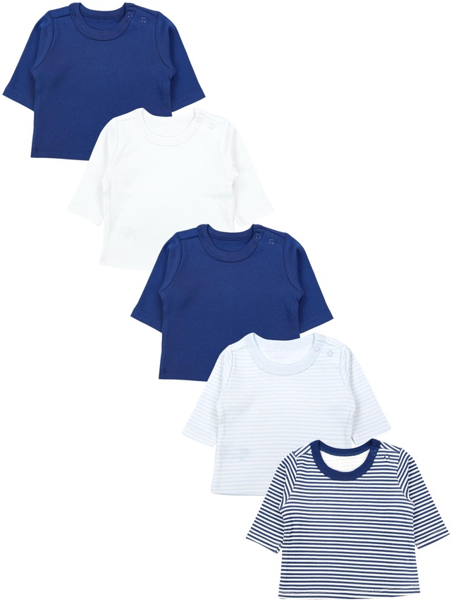 TupTam Langarmshirt »Shirt Baby Jungen Langarmshirt 5er Set«