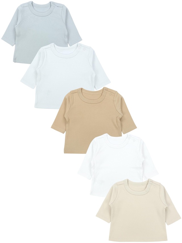 TupTam Langarmshirt »Shirt Baby Jungen Langarmshirt 5er Set«