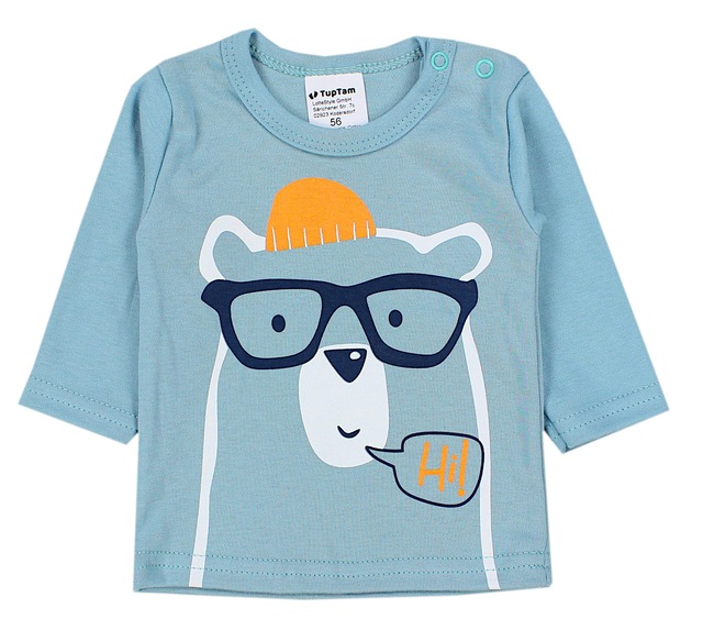 TupTam Langarmshirt »Shirt Baby Jungen Langarmshirt 5er Set«
