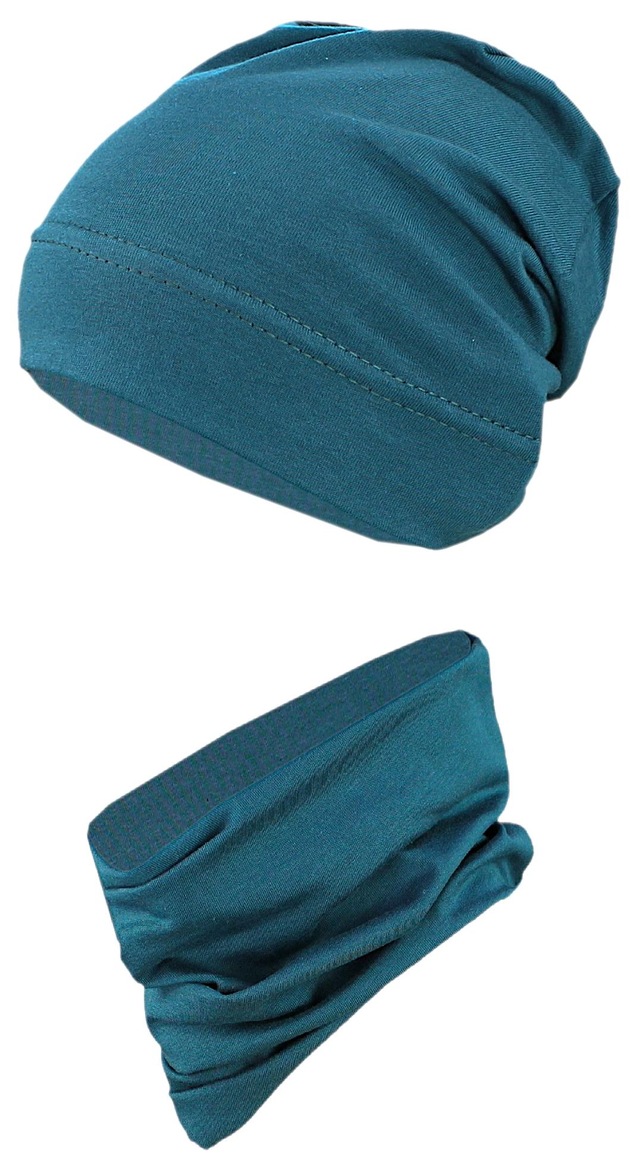 TupTam Beanie »Mütze Jungen Beanie Mütze und Schlauchschal 2er Set«