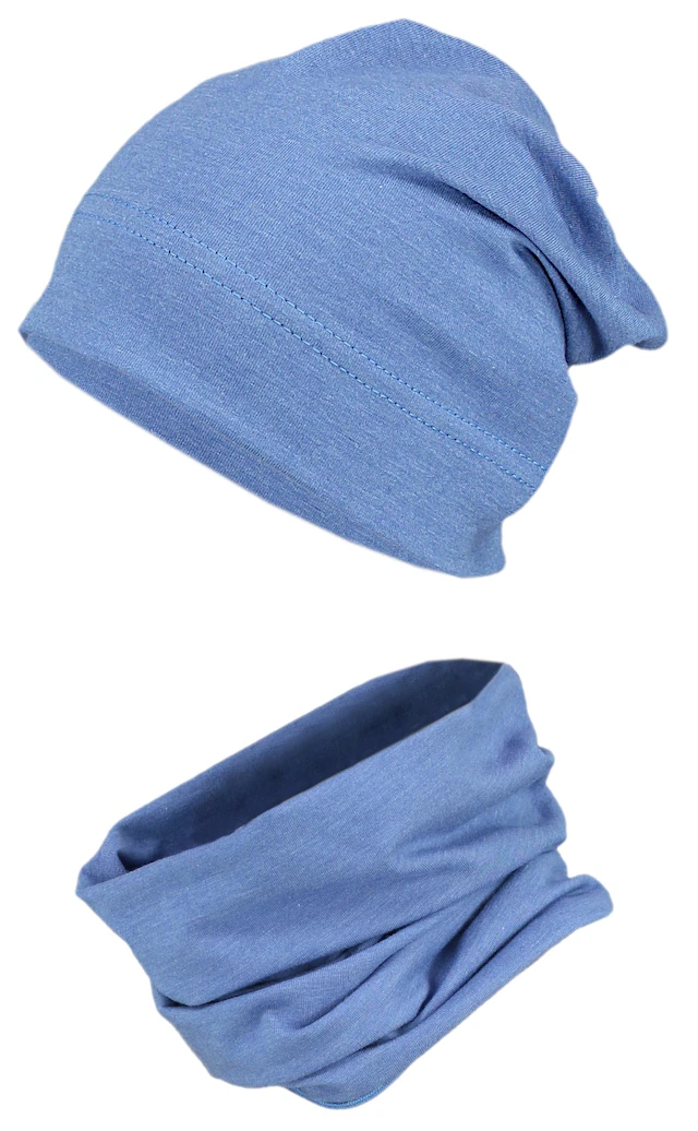 TupTam Beanie »Mütze Jungen Beanie Mütze und Schlauchschal 2er Set«
