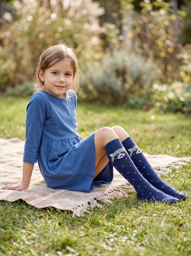 TupTam Kniestrümpfe »Socken Mädchen Knielange Socken Gemustert 3er Pack«