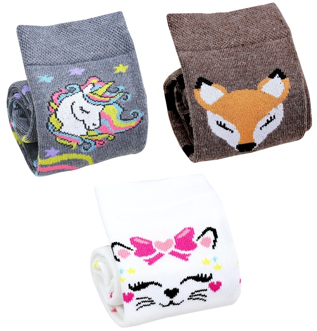 TupTam Kniestrümpfe »Socken Mädchen Knielange Socken Gemustert 3er Pack«