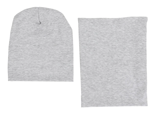 TupTam Beanie »Mütze Unisex Kinder Beanie Mütze Schlauchschal Set«