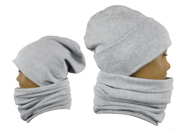 TupTam Beanie »Mütze Unisex Kinder Beanie Mütze Schlauchschal Set«
