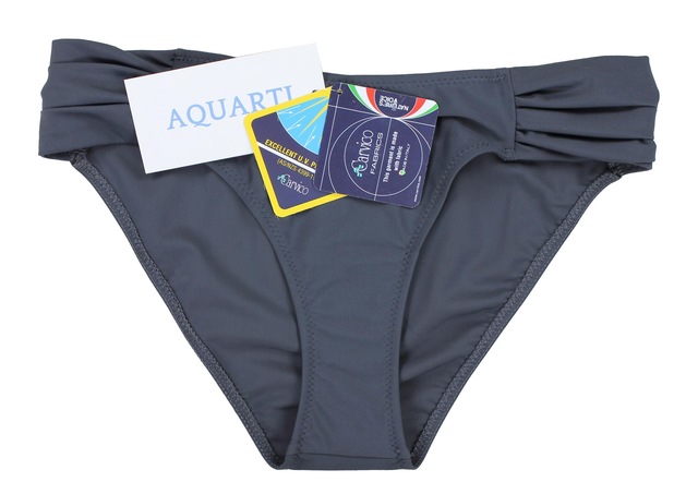 AQUARTI Bikini-Hose »Bikinihose Aquarti Damen Bikinihose mit seitlichen Raffungen«