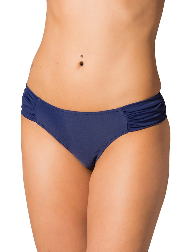 AQUARTI Bikini-Hose »Bikinihose Aquarti Damen Bikinihose mit seitlichen Raffungen«