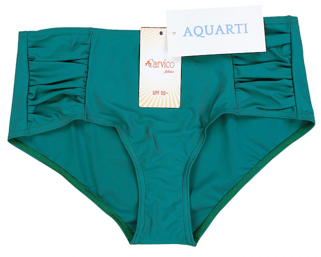AQUARTI Bikini-Hose »Bikinihose Aquarti Damen Bikinihose mit seitlichen Raffungen«