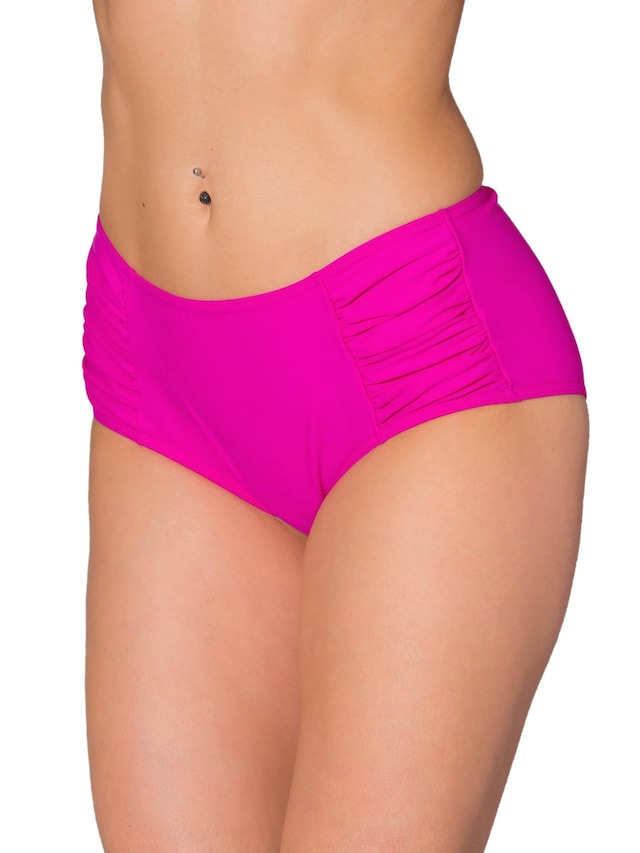AQUARTI Bikini-Hose »Bikinihose Aquarti Damen Bikinihose mit seitlichen Raffungen«