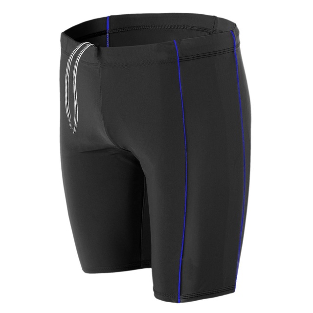 AQUARTI Badehose »Badehose Aquarti Herren Lange Badehose mit Kontrast-Paspel Jammer«