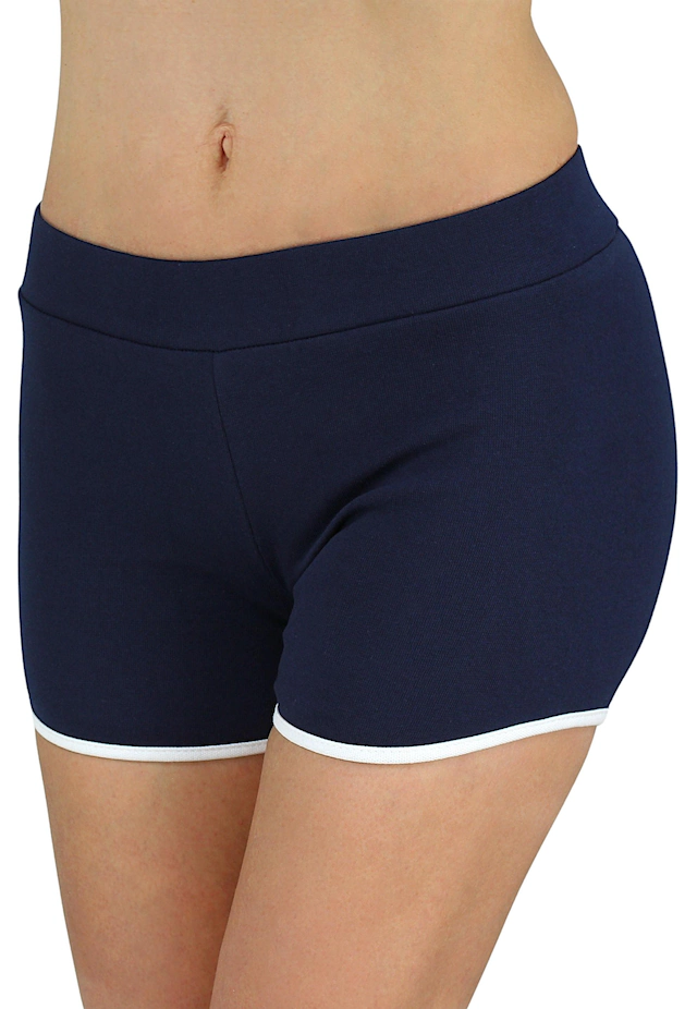 ALKATO Hotpants »Shorts Alkato Damen Sport Shorts mit Hohem Bund«