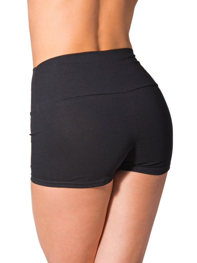ALKATO Hotpants »Shorts Alkato Damen Sport Shorts mit Hohem Bund«