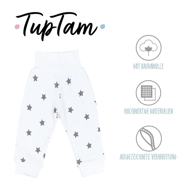 TupTam Pumphose »Pumphose Baby Jungen Lange Pumphose 3er Pack«