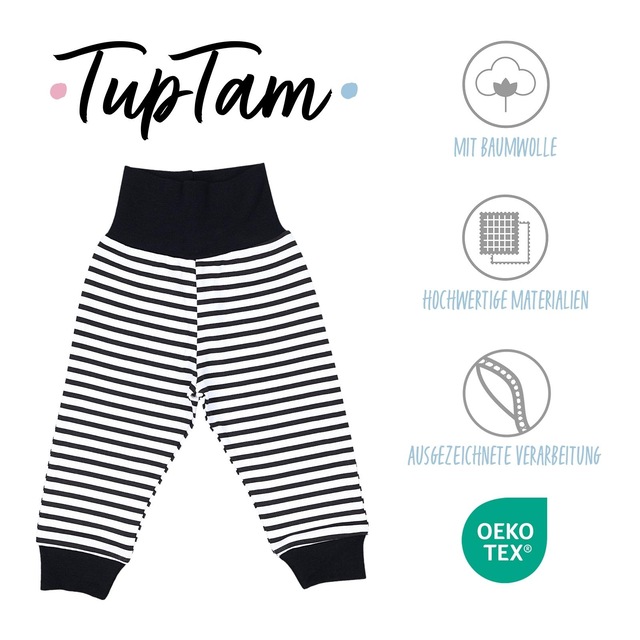 TupTam Pumphose »Pumphose Baby Jungen Lange Pumphose 3er Pack«