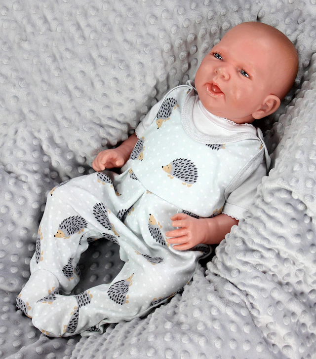 TupTam Strampler »Strampler Baby Mädchen Strampler mit Fuß 3er Pack«
