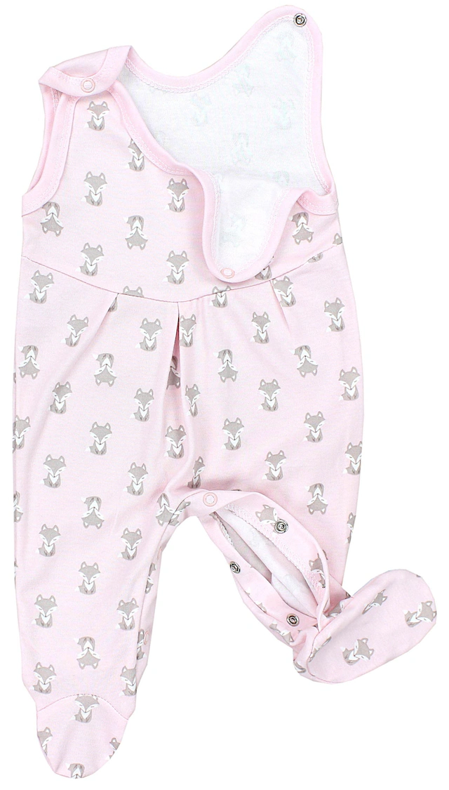 TupTam Strampler »Strampler Baby Mädchen Strampler mit Fuß 3er Pack«
