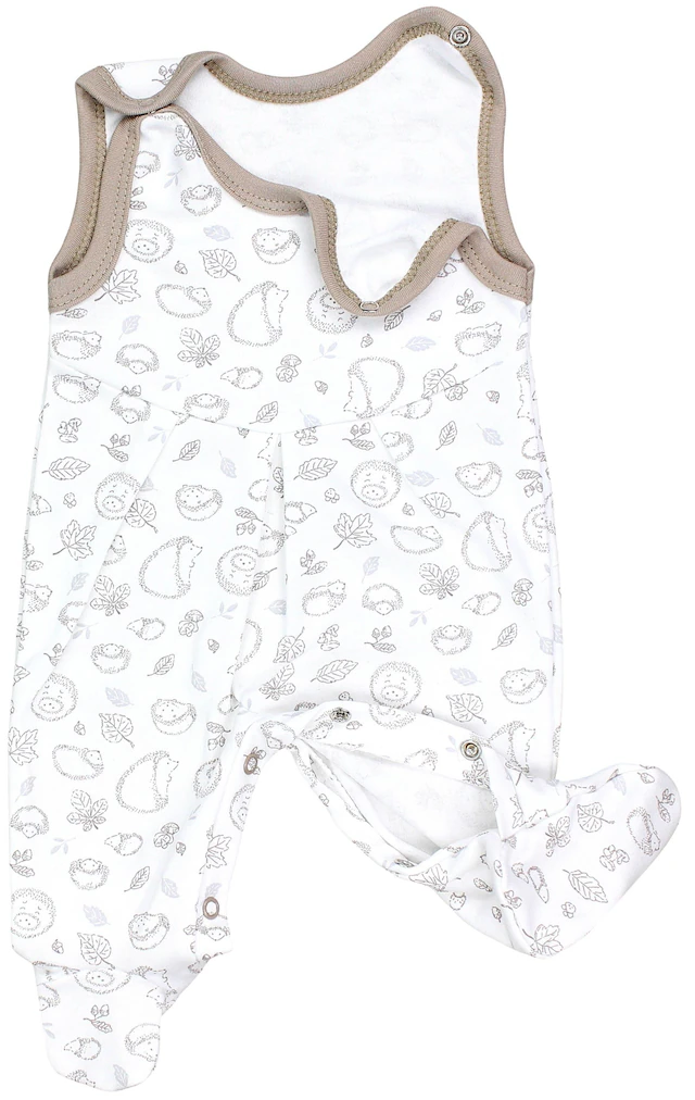 TupTam Strampler »Strampler Baby Mädchen Strampler mit Fuß 3er Pack«