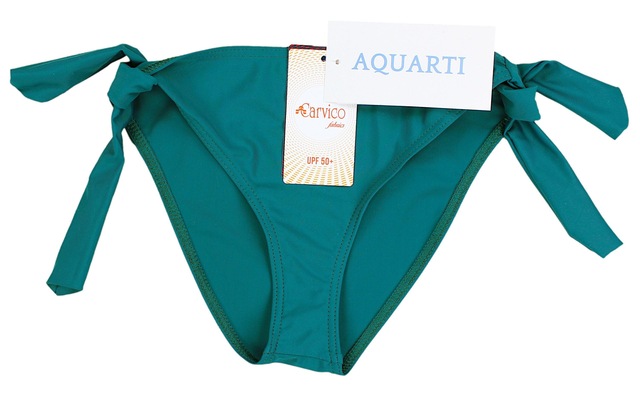 AQUARTI Bikini-Hose »Bikinihose Damen Bikinihose seitlich zum Binden in schönen Unifarben«