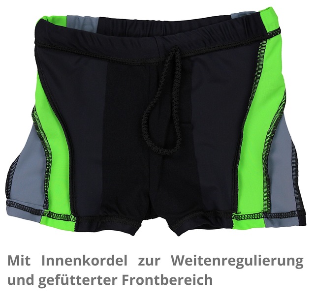 AQUARTI Badehose »Badehose Jungen Kinder Badehose Seitliche Paspel«