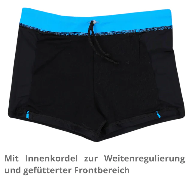 AQUARTI Badehose »Badehose Jungen Kinder Badehose Seitliche Paspel«