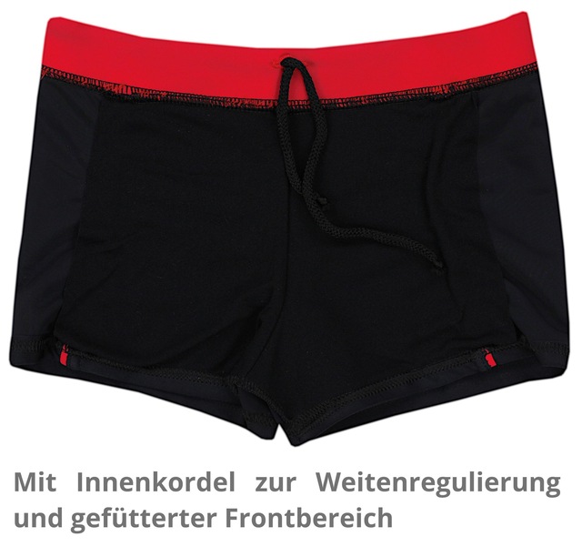AQUARTI Badehose »Badehose Jungen Kinder Badehose Seitliche Paspel«
